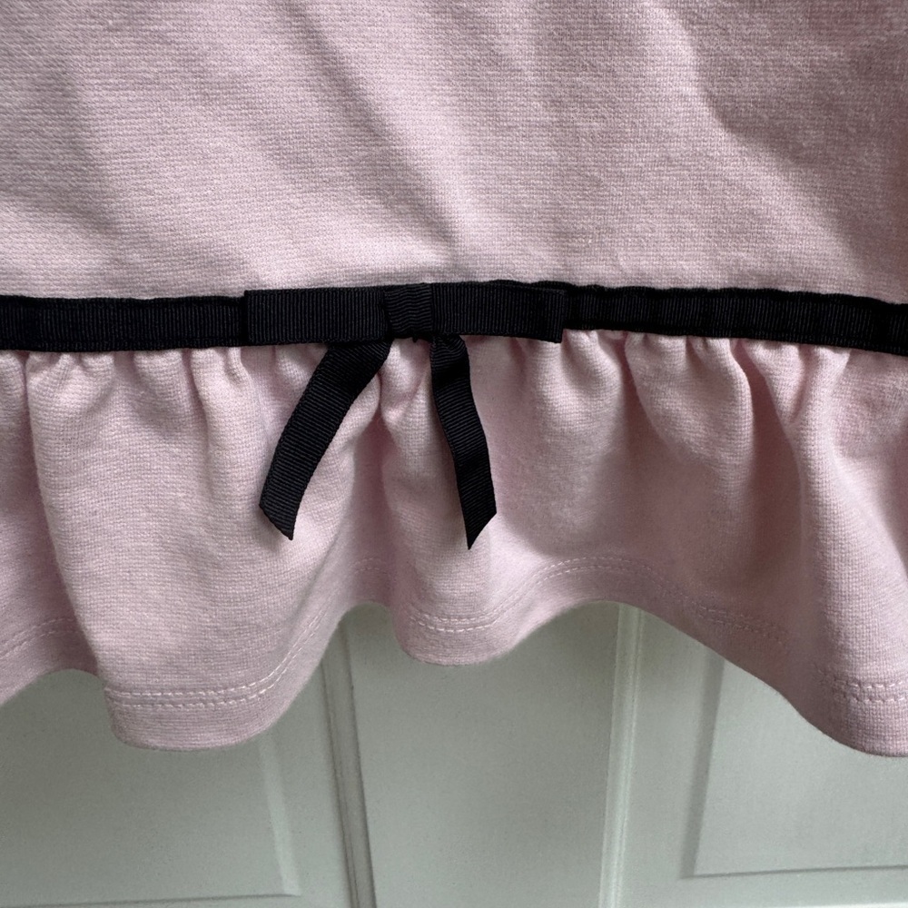 Janie and Jack Girls Size 4 Light Pink Ruffle Sleeveless Formal Blouse Top - Picture 2 of 6